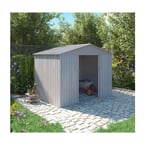 Abri de jardin métal - Imitation bois - 4,72² - PAO  