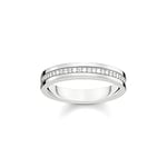 Thomas Sabo Femme Argent sterling 925 sans Bagues de promesse - TR2117-051-14-54