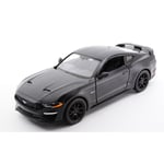 FORD MUSTANG GT 2018 BLACK 1:24 MotorMax Auto Stradali Modellino