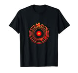 Vinyl LP Records Waves - Vinyl Disc T-Shirt