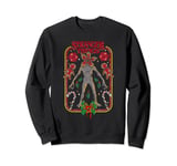 Stranger Things Christmas Hellfire Demogorgon Gingerbread Sweatshirt