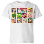 Disney Toy Story Face Collage Kids' T-Shirt - White - 3-4 ans