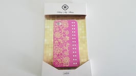 Super Coque Rose Diamant Fleur Coque pour iPhone 4/4S