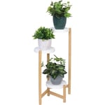 Porte Plante Interieur Bois Design Support Plantes Etagère Echelle Pot de Fleur Balcon Salon Bureau