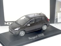 PEUGEOT 3008 I PHase 2 2013 Noir NOREV 1:43