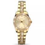 Sekonda 2020.27 Women's Diamante Bracelet Strap Watch, Gold