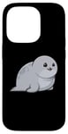 iPhone 14 Pro Kawaii Fat chubby seal Funny Adorable Seal Case