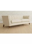 Laura Ashley Chatsworth Grand 4 Seater Sofa, Teak Leg