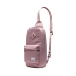 Herschel Heritage Shoulder Bag Backpack, Ash Rose, One Size 8.0L, Heritage Shoulder Bag Backpack