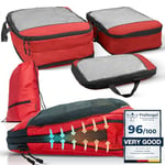 Compression Packing Cubes for Backpack and Suitcase - Safe space with Compression Cubes - Travel and Cruise Essentials - Compression Packing Cubes for Suitcases - Packing Cubes Compression Set