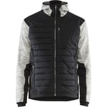 Blaklader - Veste de travail à capuche hybride gris granulé/noir ts - blåkläder - 593021179099S