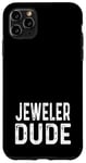 Coque pour iPhone 11 Pro Max Jeweler Dude - Entreprise de bijoux propriétaire de magasin