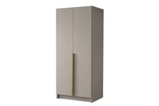 Julissa Garderobe 100 cm - Kashmir/Gull Garderober & garderobesystem Beige,Gull