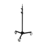 Proaim 5/8” Folding Wheel Base Stand (30lb) for Lights & Studio Photography