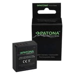 Batterie Premium PATONA 1287 Décodée pour Olympus BLH-1 Om-D EM-1 Mark