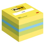 Post-it lappar 51mm x 51mm | 3M | blandade färger | 400 ark