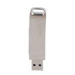 Metal U Disk 2 In 1 Rotatable 64Gb Type C Dual Port Metal Usb Flash Drive