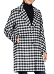 Bugatti Women's Wool Blend Coat Black 40 inch (UK 12)