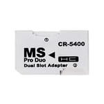 OcioDual Double Emplacement Micro SD SDHC TF vers Memory Stick MS Pro Duo Adaptateur Compatible avec PSP