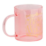 Paladone Wicked Movie Glass Mug & Socks Gift Set - Officially Licensed Disney Gift for Wicked Fans, Pink Tinted The Best Witch of All Mug & Cozy Emerald City Ankle Socks