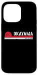 Coque pour iPhone 14 Pro Max Okayama Japan Vintage Retro Design for Culture Fans