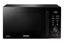 Samsung Sensor Cook MC28A5127AK/E3 28L Combi Microwave Oven, Black Glass