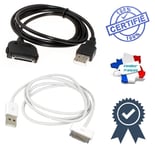 Câble USB, Data, Transfert PC Pour Apple iPad 1 / iPad 2 / iPad 3 (16, 32, 64gb)