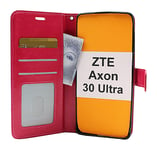 Crazy Horse Wallet ZTE Axon 30 Ultra 5G (Hotpink)