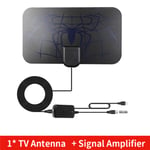 KeRestoQuebec Umei-Antenne TV numérique intérieure HD 4K,amplificateur amplifié à gain élevé,récepteur satellite - Type Antenna andAmplifier #F