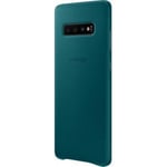 Samsung Samsung EF-VG975LG Hard Leather Case for Galaxy S10 G975, Green