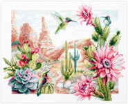 Ristipistopakkaukset Magic Needle "Wild West Flowers" 550-758