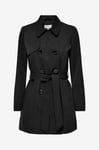 Only - Trenchcoat onlValerie - Svart