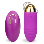 Ribbed USB-powered remote control wireless vibrating love egg 12 modes