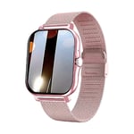 Montre Intelligente Pour Téléphone Android,2023 Pouces,Écran De Document,Appel Bluetooth,Surveillance De L'oxygène Sanguin Et De La Pression,Femmes Et Hommes,1.44 - Type 2-Pink