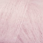 Kid- Silk Uni Color Garn Mohair Silke 25 g ljus rosa 03 Drops