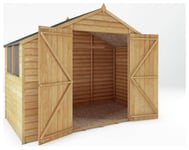 Mercia Garden Products Overlap Apex Shed - 5 x 10ft