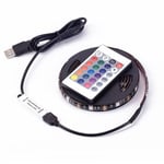 Led-Nauha 5050 USB rgb-väri Remote 24painiketta - 3 metriä Vedenpitävä