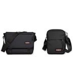 EASTPAK Delegate + Sac Bandoulière, 27 L - Black (Noir) & THE ONE Sac Bandoulière, 27 L - Black (Noir)