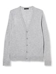 Falke Butt Homme Cardigan, Light Grey, FR : L (Taille Fabricant : L)