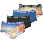 Boxers Freegun  Lot de 4 Shortys fille Miss