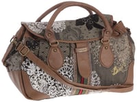 Desigual Bols Salad Bag Puntilla, Sac à main - Marron (6003 Crema)