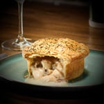 Gastro Frozen Baked Chicken & Mushroom Pies - 12x250g  ❄