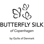 Sängkläder i silke dubbeltäcke 200x220 cm - Grå sängkläder - 100% silke - Butterfly Silk