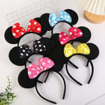 Minnie Mouse Musöron Pannband - Baby Girls - Pannband Håraccessoar 02#