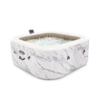 Spa gonflable carrée Bi-Zone Calacatta 4 places - Intex