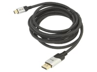 Cable DisplayPort 1.4 male des deux cotes 3m noir