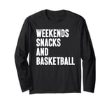 Basketball I Love Basketball for Men and Women Long Sleeve T-Shirt