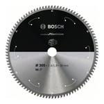 Bosch Lame de scie circulaire aluminium pour scies à batterie 305 x 2,4/1,8 30 96 dents