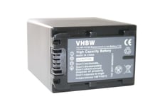 vhbw Batterie compatible avec Sony caméscope FDR-AX53, FDR-AX53E, FDR-AX700 caméra vidéo caméscope (2200mAh, 7,2V, Li-ion) avec puce d'information