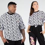 Gorilla Wear Legacy Oversized T-shirt White/black Xs